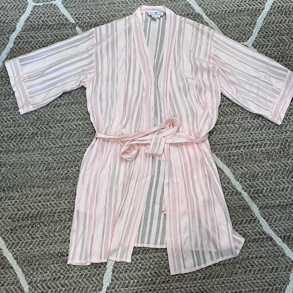 Saks Fifth Avenue silk robe Sz S